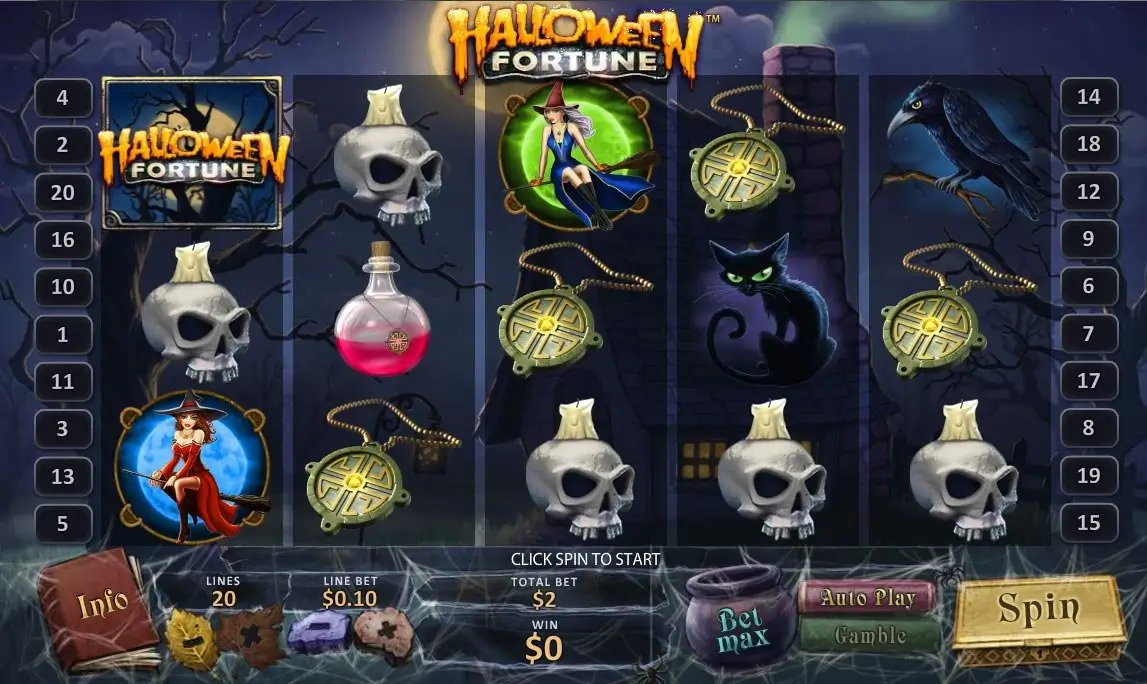 เกมสล็อต Halloween Fortune